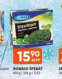 Terno Nowaco špenát nabídka