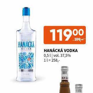 Terno Hanácká vodka nabídka