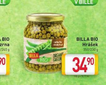 Billa Hrášek nabídka