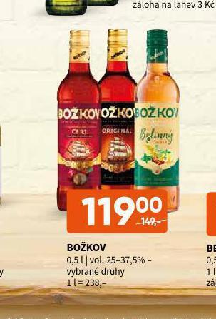 Terno Božkov nabídka