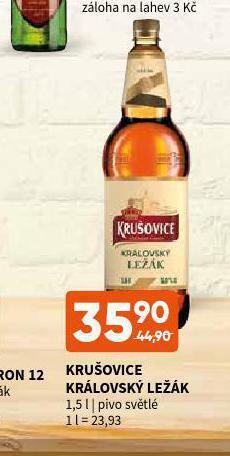 Terno Pivo krušovice nabídka