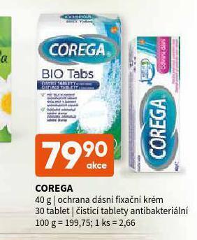 Terno Corega fixační krém na zubní náhrady nabídka