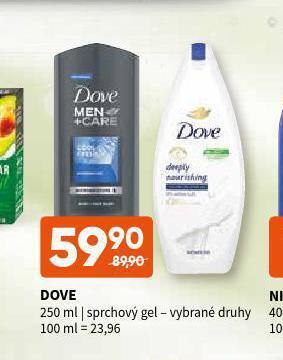 Terno Dove sprchový gel nabídka