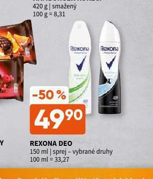 Terno Rexona deo sprej nabídka