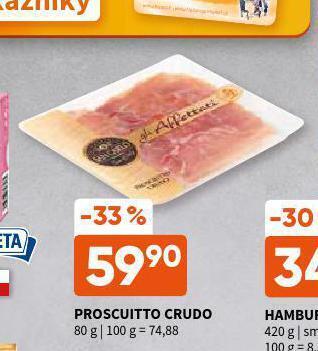 Terno Proscuitto crudo nabídka
