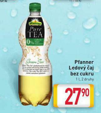 Billa Pfanner ledový čaj nabídka