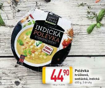 Billa Polévka nabídka