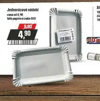 Globus Jednrorázové nádobí nabídka