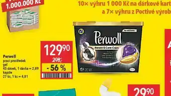Globus Perwoll prací prostředek gel nabídka