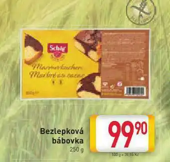 Billa Bezlepková bábovka nabídka