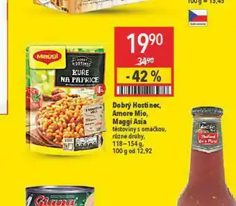 Globus Maggi dobrý hostinec, amore mio, maggi asia nabídka
