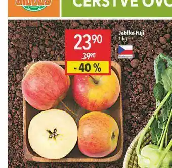 Globus Jablka fuji nabídka
