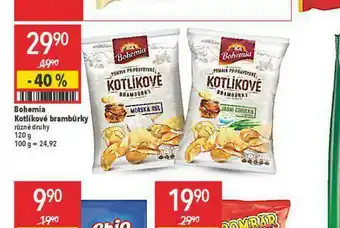 Globus Bphemia kotlíkové brambůrky nabídka