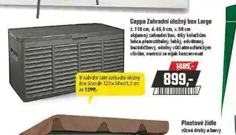 Globus Cappa zahradní úložný box nabídka