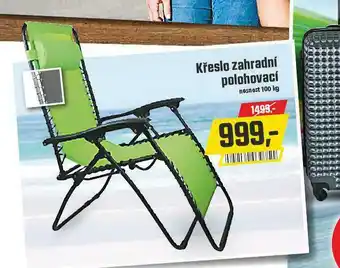 Globus Křeslo zahradní polohovací nabídka