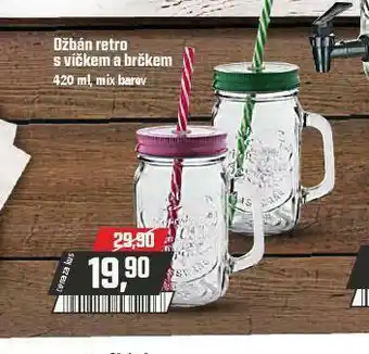 Globus Džbán retro nabídka