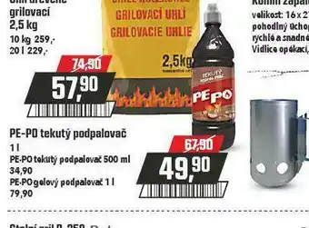 Globus Pe-po tekutý podpalovač nabídka