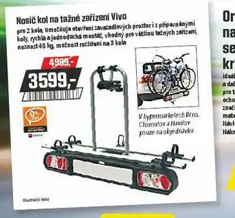 Nosič kol tažného zařízení
