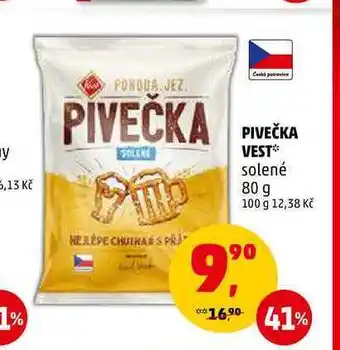 Penny Market Pivečka vest, 80 g nabídka