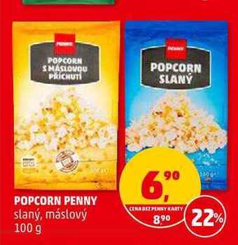 Penny Market Popcorn penny, 100 g nabídka