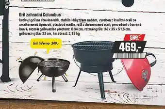 Globus Gril zahradní columbus nabídka