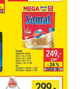 Globus Somat tablety do myčky nabídka