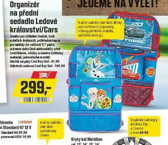 Globus Organizér na sedadlo nabídka