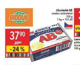 Globus Jihočeské ab máslo nabídka