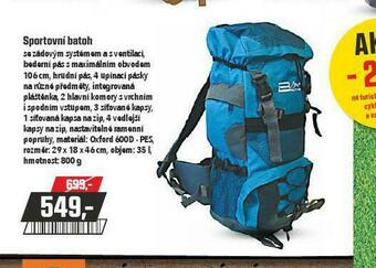 Globus Sportovní batoh nabídka