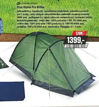 Globus Stan alpine pro willke nabídka