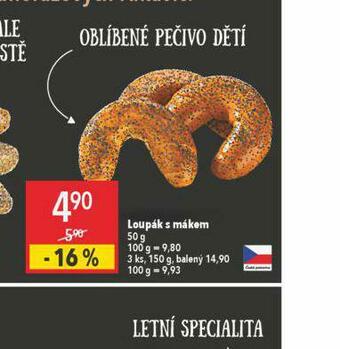 Globus Loupák s mákem nabídka