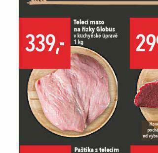 Globus Telecí maso na řízky nabídka