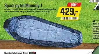 Globus Spací pytel mummy 1 nabídka