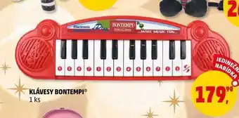 Klávesy bontempi, 1 ks
