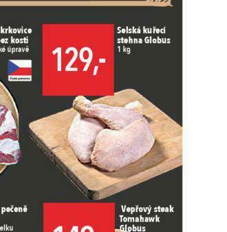 Globus Selská kuřecí stehna nabídka