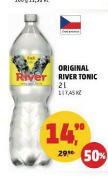 Penny Market Original river tonic nabídka