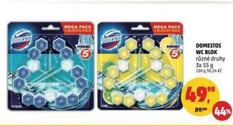 Penny Market Domestos wc blok nabídka
