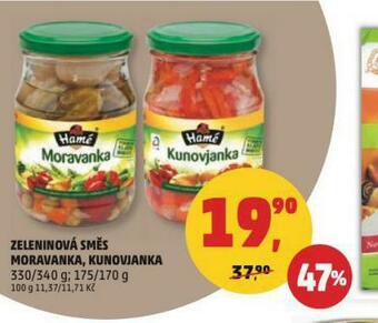 Penny Market Zeleninová směs moravanka, kunovjanka nabídka