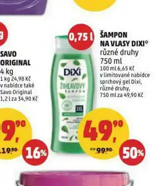Penny Market Dixi šampon na vlasy nabídka
