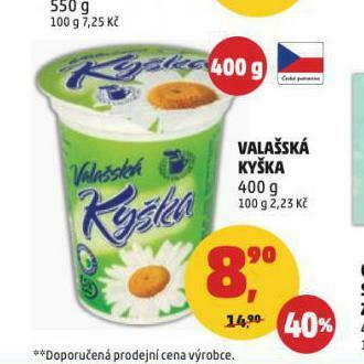 Penny Market Valašská kyška nabídka