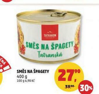 Penny Market Směs na špagety nabídka
