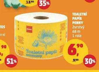 Penny Market Toaletní papír nabídka