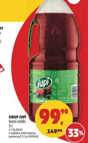 Penny Market Sirup jupí nabídka