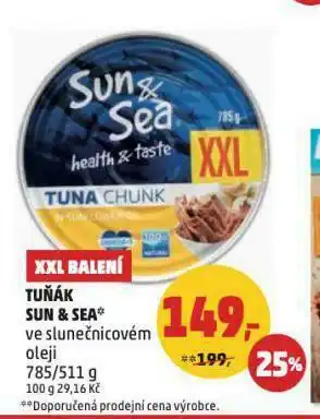 Penny Market Tuňák sun &amp; sea nabídka