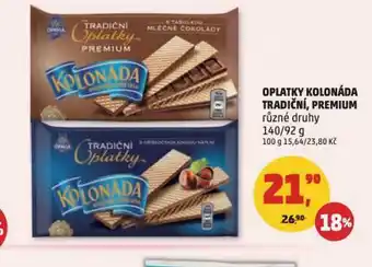 Penny Market Oplatky kolonáda tradiční nabídka