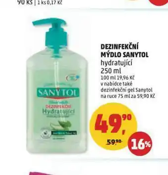 Penny Market Dezinfekční mýdlo sanytol nabídka