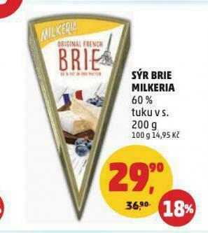 Penny Market Sýr brie milkeria nabídka