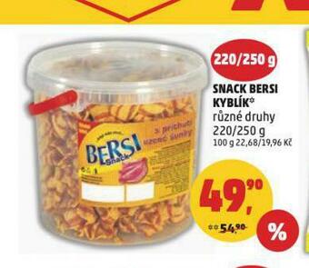 Snack bersi kyblík