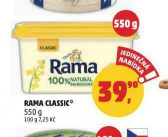 Penny Market Rama nabídka