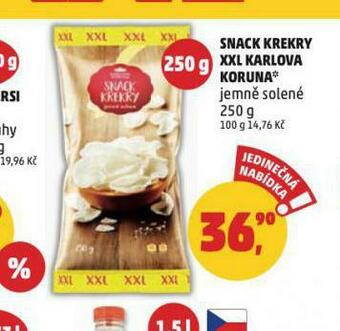 Penny Market Snack krekry nabídka